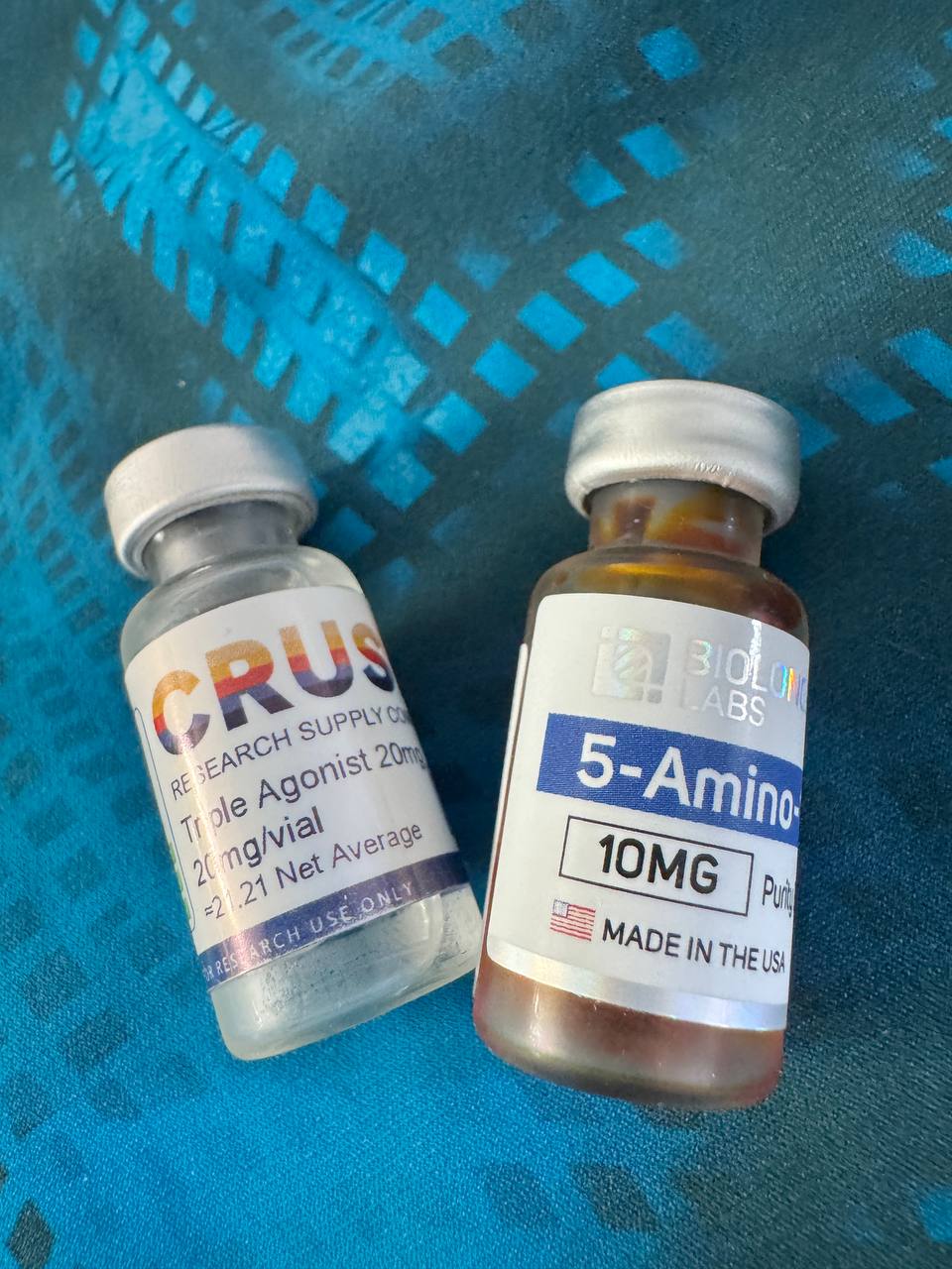 Research-grade, in hand