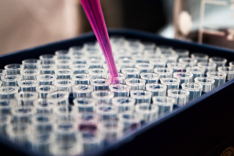 Analytical laboratory work — how peptide purity is verified